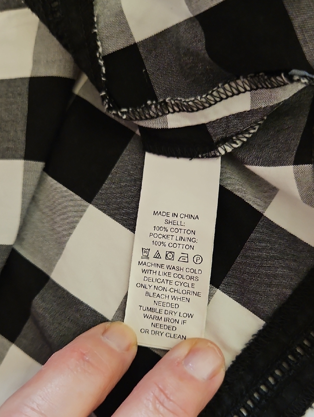 Kate Spade New York Broome Street Gingham Dress 100% Cotton Size 6 - Picture 12 of 13